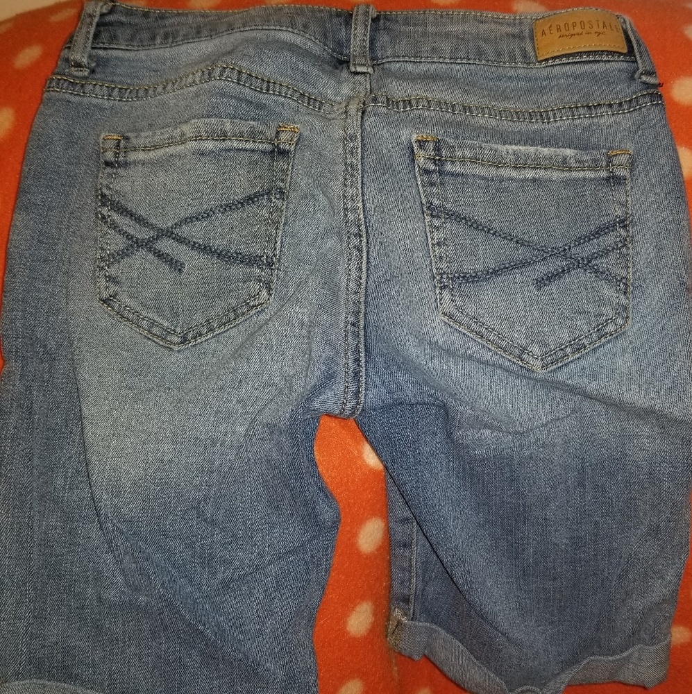 Aeropostale denim shorts size 00